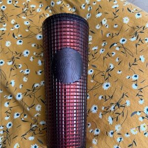 Starbucks Crimson Textured Tumbler